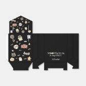 Spooktaculair kinder verjaardagsfeestje bedankdoosjes (Uitgevouwen)