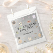 Spooktaculair kinder verjaardagsfeestje bedankzakje (Geknipt)