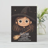 Spooktaculaire Dark Haunted House Halloween Party  Kaart (Staand voorkant)