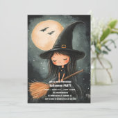 Spooktaculaire Dark Haunted House Halloween Party  Kaart (Staand voorkant)