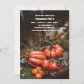 Spooktaculaire Dark Haunted House Halloween Party  Kaart (Voorkant)