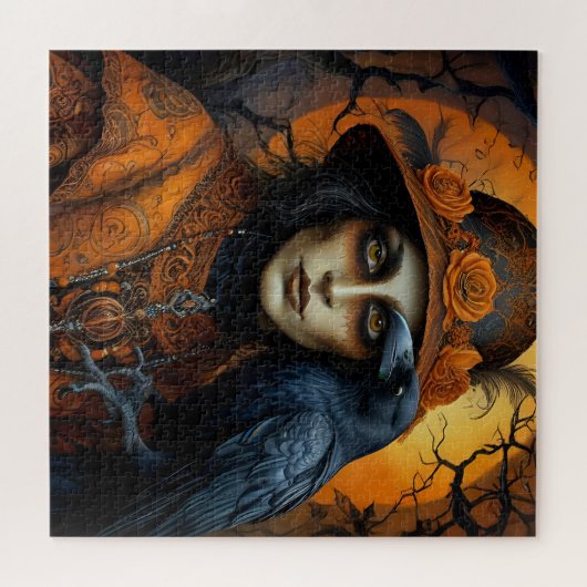 Spooktaculaire enge Halloween-dieren in vermomming Legpuzzel (Horizontaal)