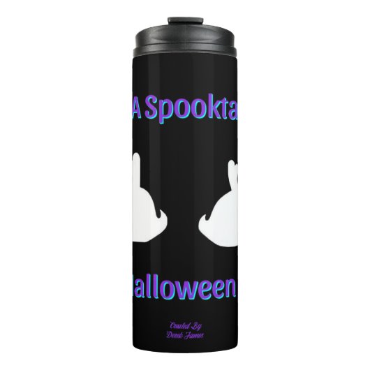 Spooktaculaire geesten Thermische trommel Thermosbeker (Voorkant)