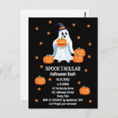 Spooktaculaire Halloween Bash Kinderen Briefkaart (Voorkant / Achterkant)