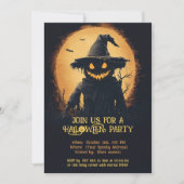 Spooktaculaire Halloween Bash-uitnodiging Kaart (Voorkant)