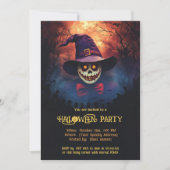 Spooktaculaire Halloween Bash-uitnodiging Kaart (Voorkant)