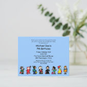 Spooktaculaire halloween Birthday Costume Party Kaart (Staand voorkant)