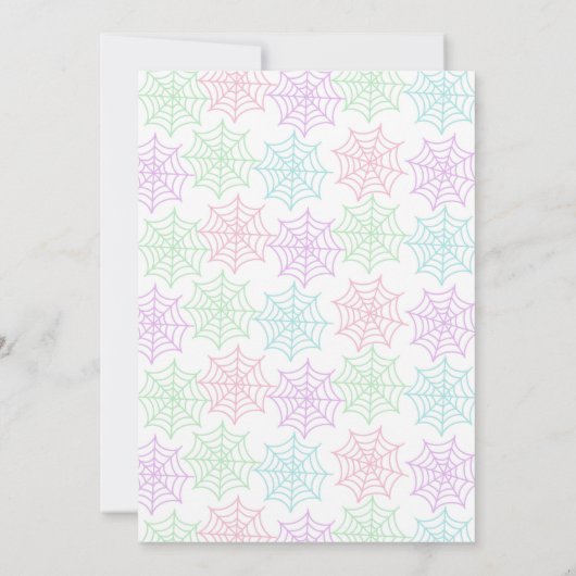 Spooktaculaire halloween Birthday Kaart (Achterkant)