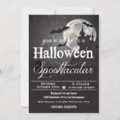 Spooktaculaire halloween Costume Party Kaart (Voorkant)