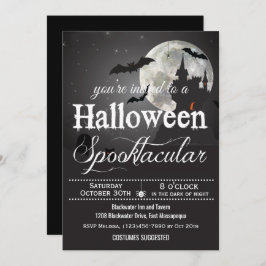 Spooktaculaire halloween Costume Party Kaart