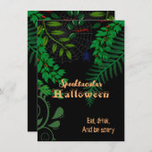 Spooktaculaire halloween Creepy Spooky Donkere avo (Voorkant / Achterkant)