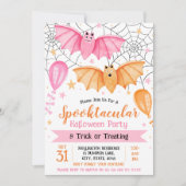 Spooktaculaire Halloween-feest en truc om te behan Kaart (Voorkant)