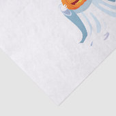 Spooktaculaire Halloween-geest Tissuepapier (Detail)