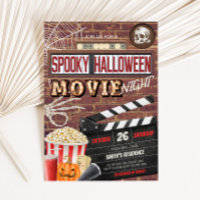 Spooktaculaire Halloween Movie Night Party