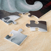 Spooktaculaire halloween-partij legpuzzel (Zijkant)