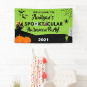 Spooktaculaire halloween Party Banner (Insitu)
