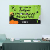 Spooktaculaire halloween Party Banner (Beurs)