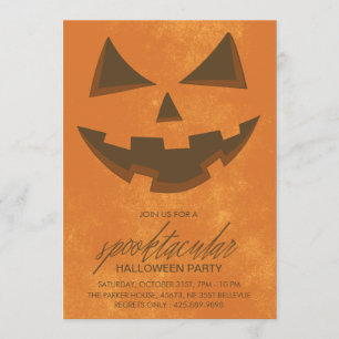 Spooktaculaire Halloween Party Invitation Card Kaart