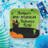 Spooktaculaire halloween Party Paper Bord 9" (Feest)