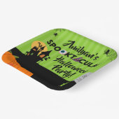 Spooktaculaire halloween Party Paper Bord 9" (Gebogen)