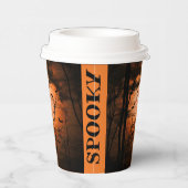 Spooktaculaire Halloween Party Paper Cups Papieren Bekers (Rechts)