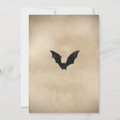 Spooktaculaire  Halloween Party voor volwassenen Kaart (Achterkant)