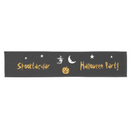 Spooktaculaire Halloween Table Runner van RoseWrit Korte Tafelloper