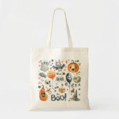 Spooktaculaire Halloween Trick or treat | Canvas t Tote Bag (Voorkant)