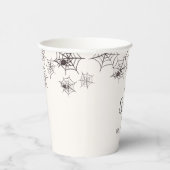 Spooktaculaire Halloween Verjaardagsfeest Spider W Papieren Bekers (Rechts)