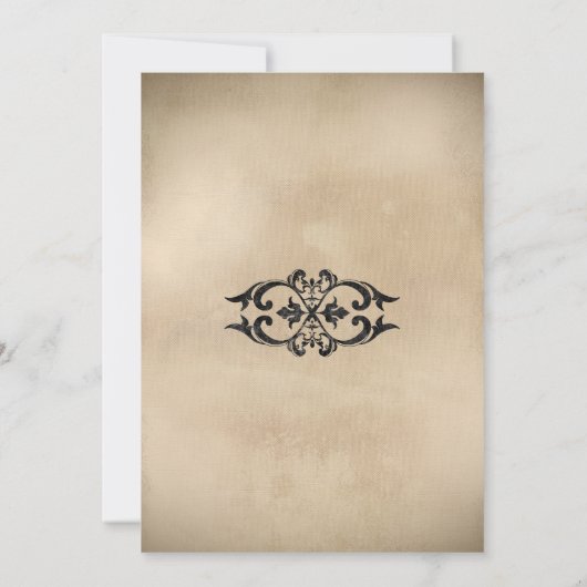 spooktaculaire Halloween verjaardagsfeestje Kaart (Achterkant)