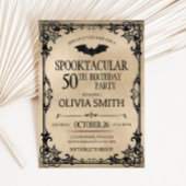  spooktaculaire Halloween verjaardagsfeestje Kaart