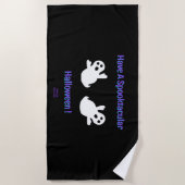 Spooktaculaire keukenhanddoek strandlaken (Voorkant)