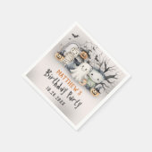 Spooktaculaire Kinder Halloween-verjaardag Servet (Hoek)