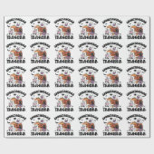 Spooktaculaire leraar Halloween Cadeaupapier (Vlak)