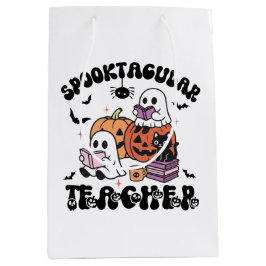 Spooktaculaire leraar Halloween Medium Cadeauzakje