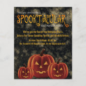 Spooktaculaire pompoenen van Halloween Flyer (Voorkant)