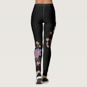 Spooktaculaire Schattigee Ghost Hal All-Over-Print Leggings (Achterkant)