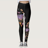 Spooktaculaire Schattigee Ghost Hal All-Over-Print Leggings (Voorkant)