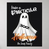 Spooktaculaire spookachtige begroeting poster (Voorkant)