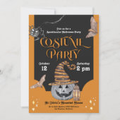 Spooktaculaire uitnodiging van Costume Halloween P (Voorkant)