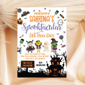 Spooktaculaire uitnodiging van Halloween Party
