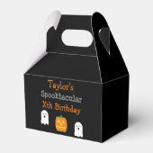Spooktaculaire verjaardag bedankdoosjes (Voorkant Zijde)