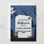 Spooktaculaire vibes Halloween Ghost Verjaardag Ui Kaart (Voorkant)