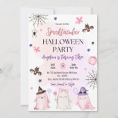 spooktacular 3e verjaardag Halloween Kaart (Voorkant)