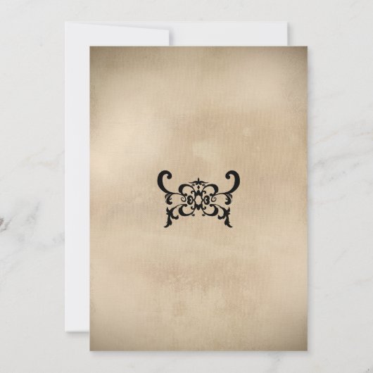  Spooktacular Adult Costume Halloween Party Kaart (Achterkant)