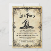  Spooktacular Adult Halloween Kostuumfeest Kaart (Voorkant)