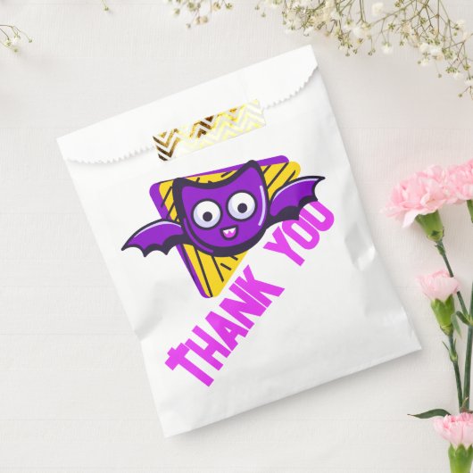 Spooktacular Bats Thank You Gift Bags Bedankzakje (Gezegeld)