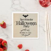 spooktacular Batty Volwassen Halloween Party Servet (Insitu)