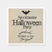  spooktacular Batty Volwassen Halloween Party Servet (Voorkant)