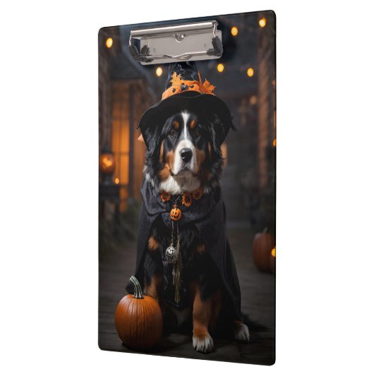 Spooktacular Berner Dog: Een Halloween Howl-o-Ween Klembord (Links)